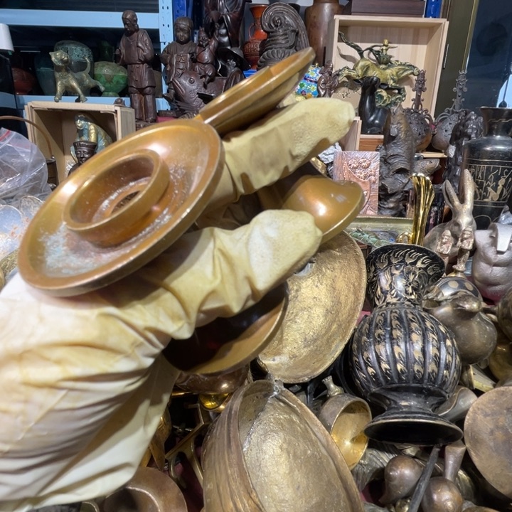 大阪回流铜器摆件75