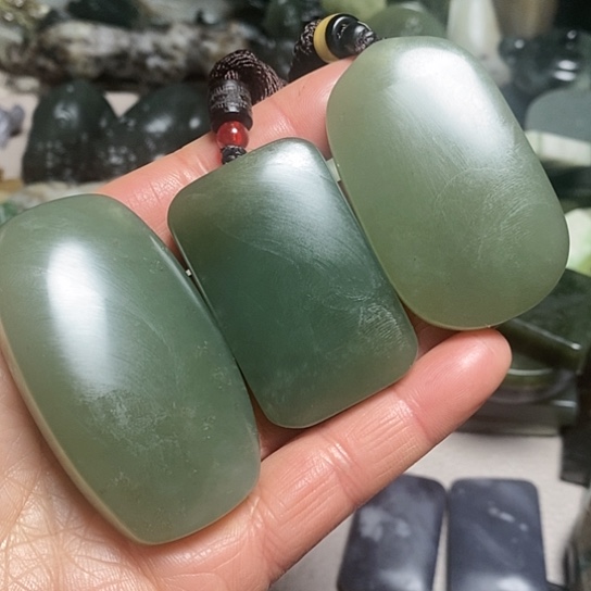 【闪购商品】和田玉（糖玉）珠宝半成品未镶嵌芳*玉