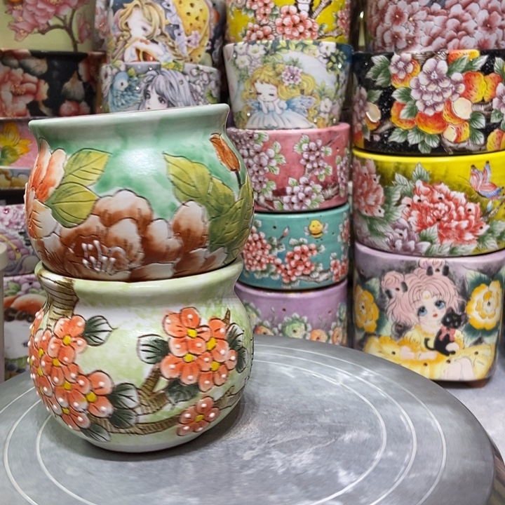 景德镇艺术手绘作品