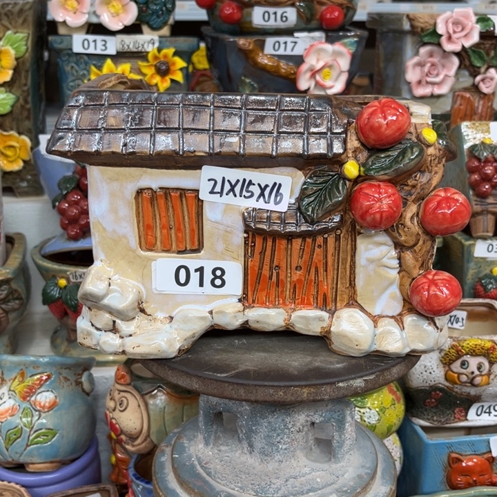 紫砂花盆粗陶材质多肉花盆