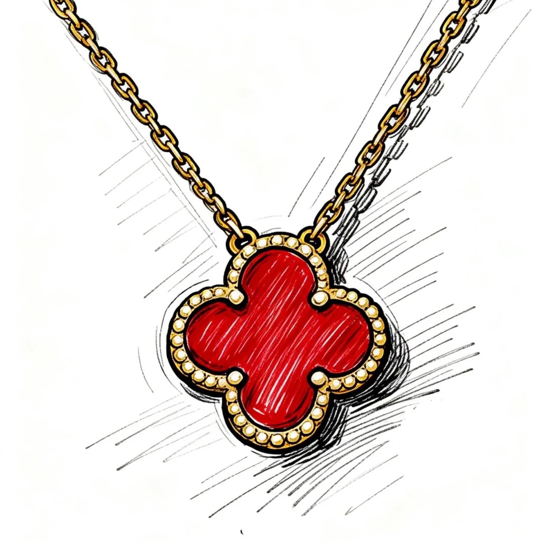 手链 单花项链 时尚轻奢高定版