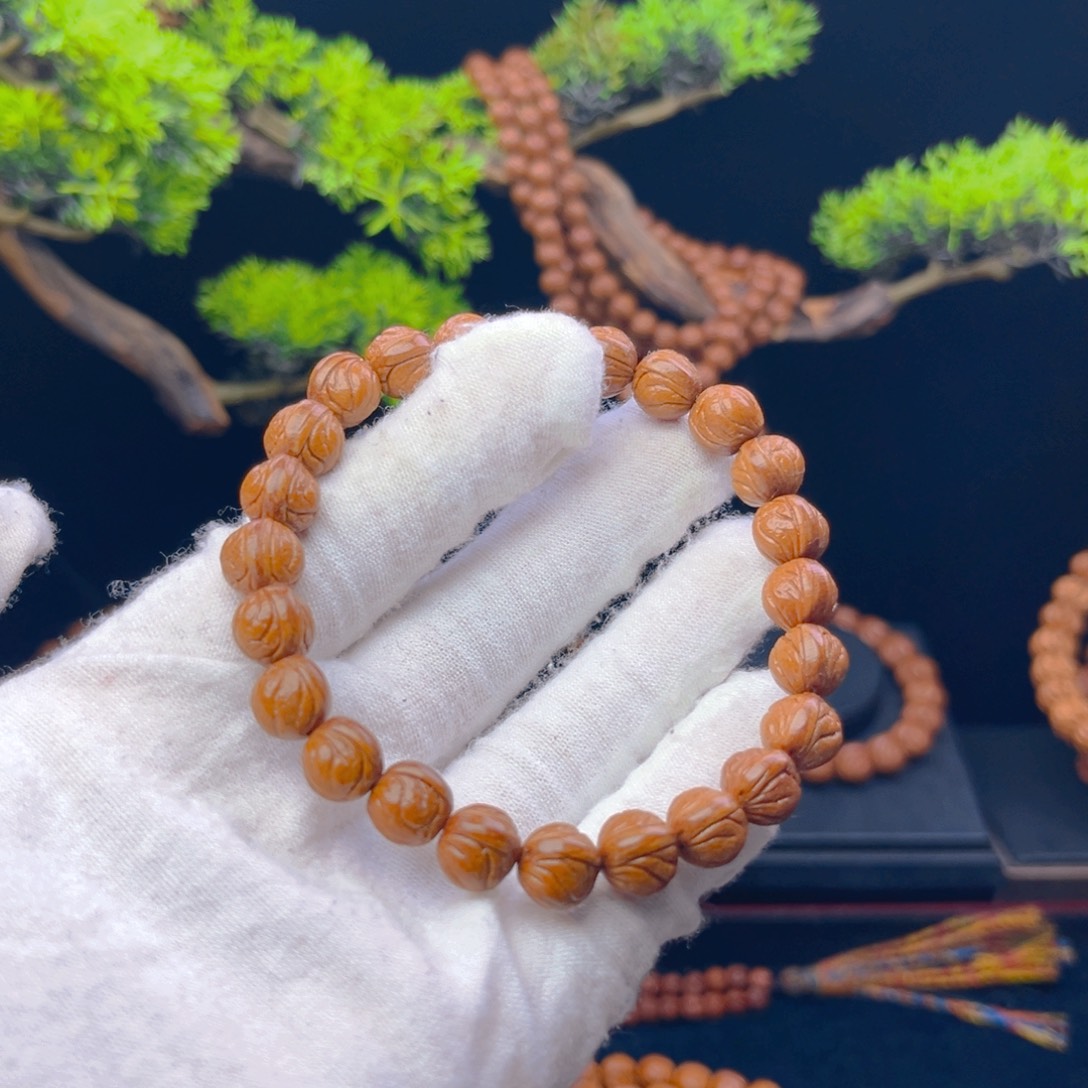 温***n桃核吊坠野生桃核