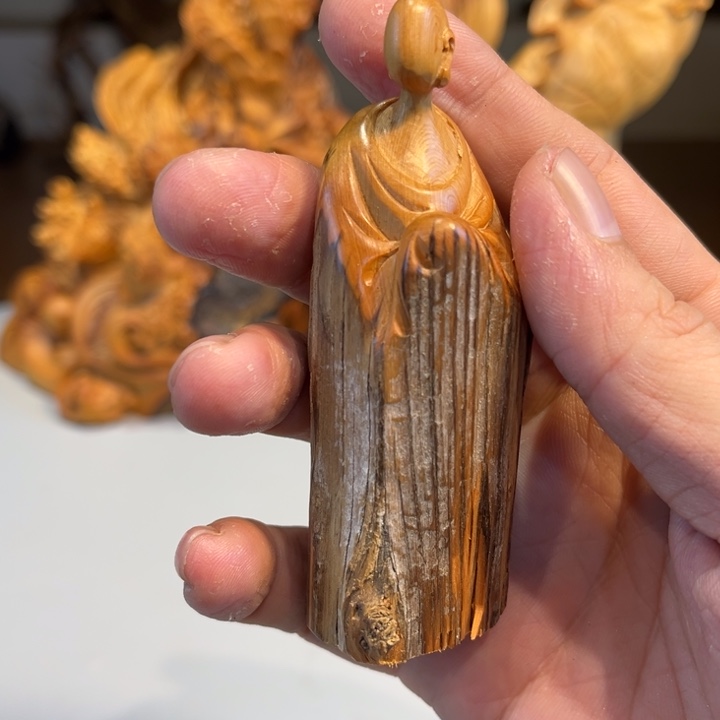 柏木（崖柏）根雕工艺摆件