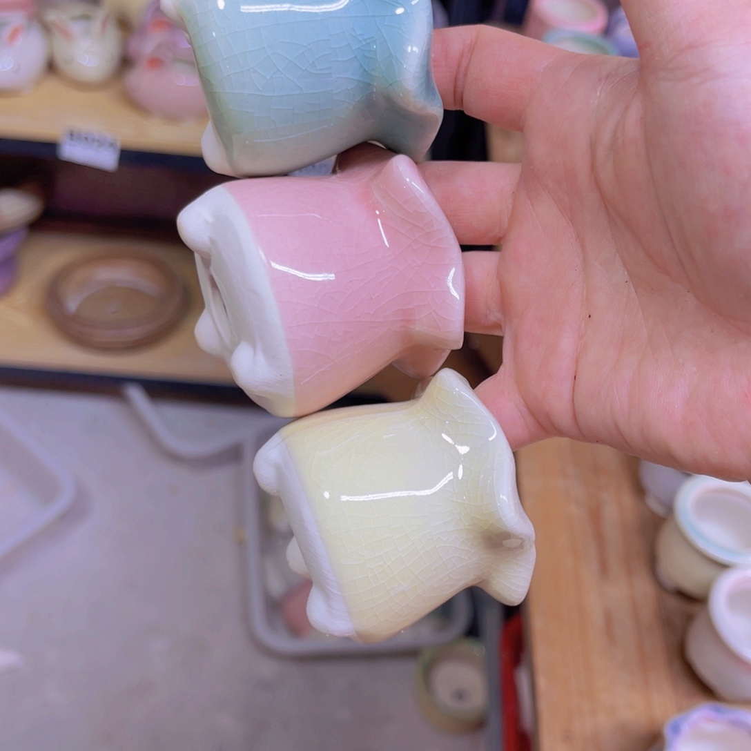 陶瓷花盆当场凑满12包邮