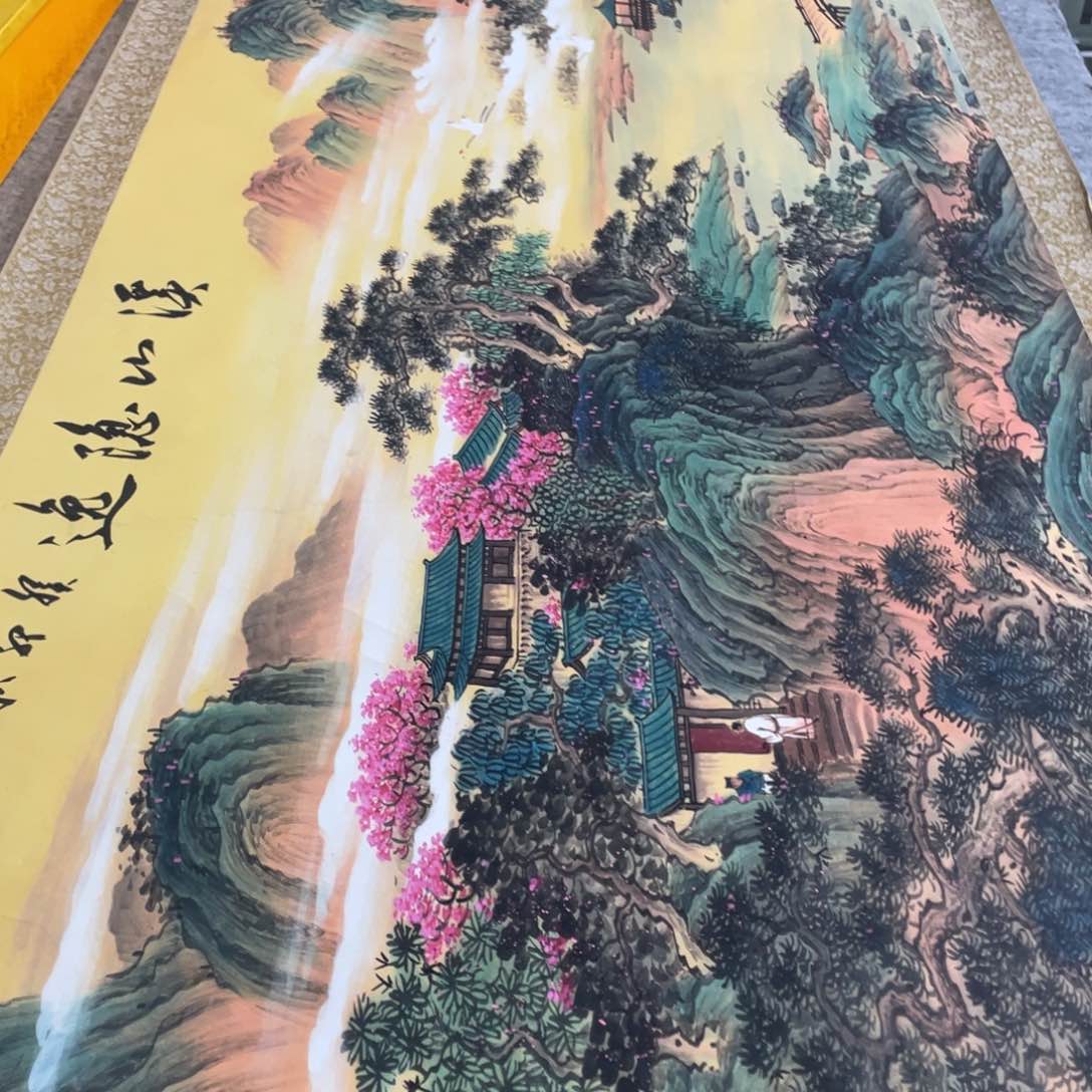 国画团*无老师手笔手绘作品