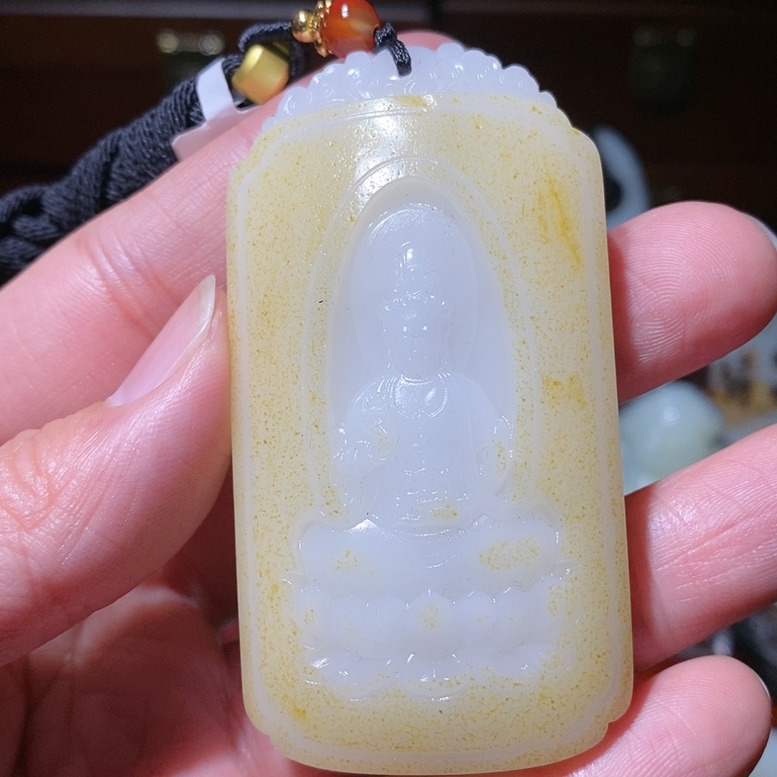 和田玉挂件未镶嵌