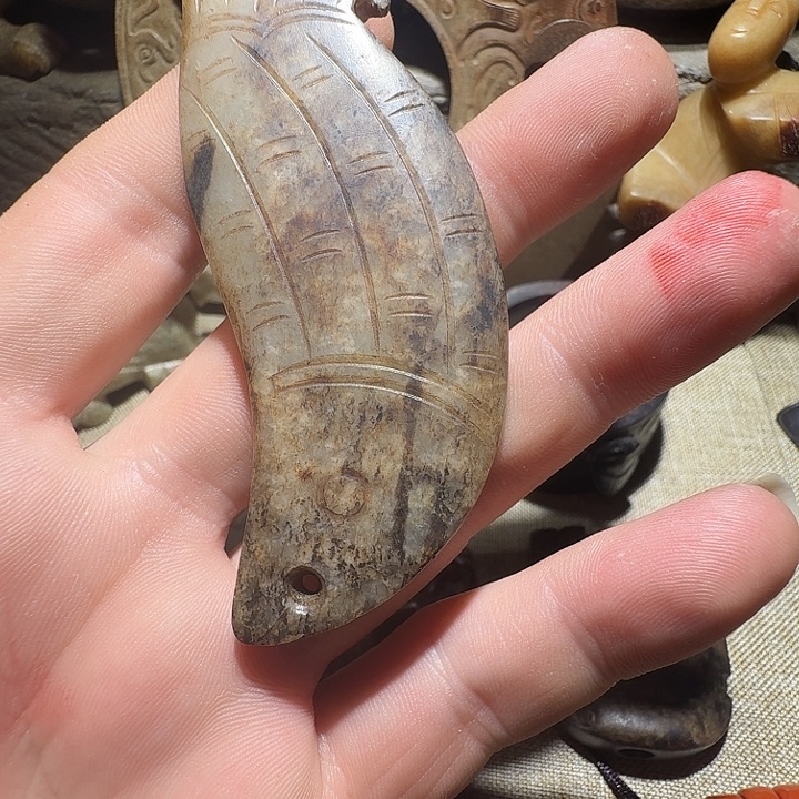 1***1和田玉（糖玉）未镶嵌挂件