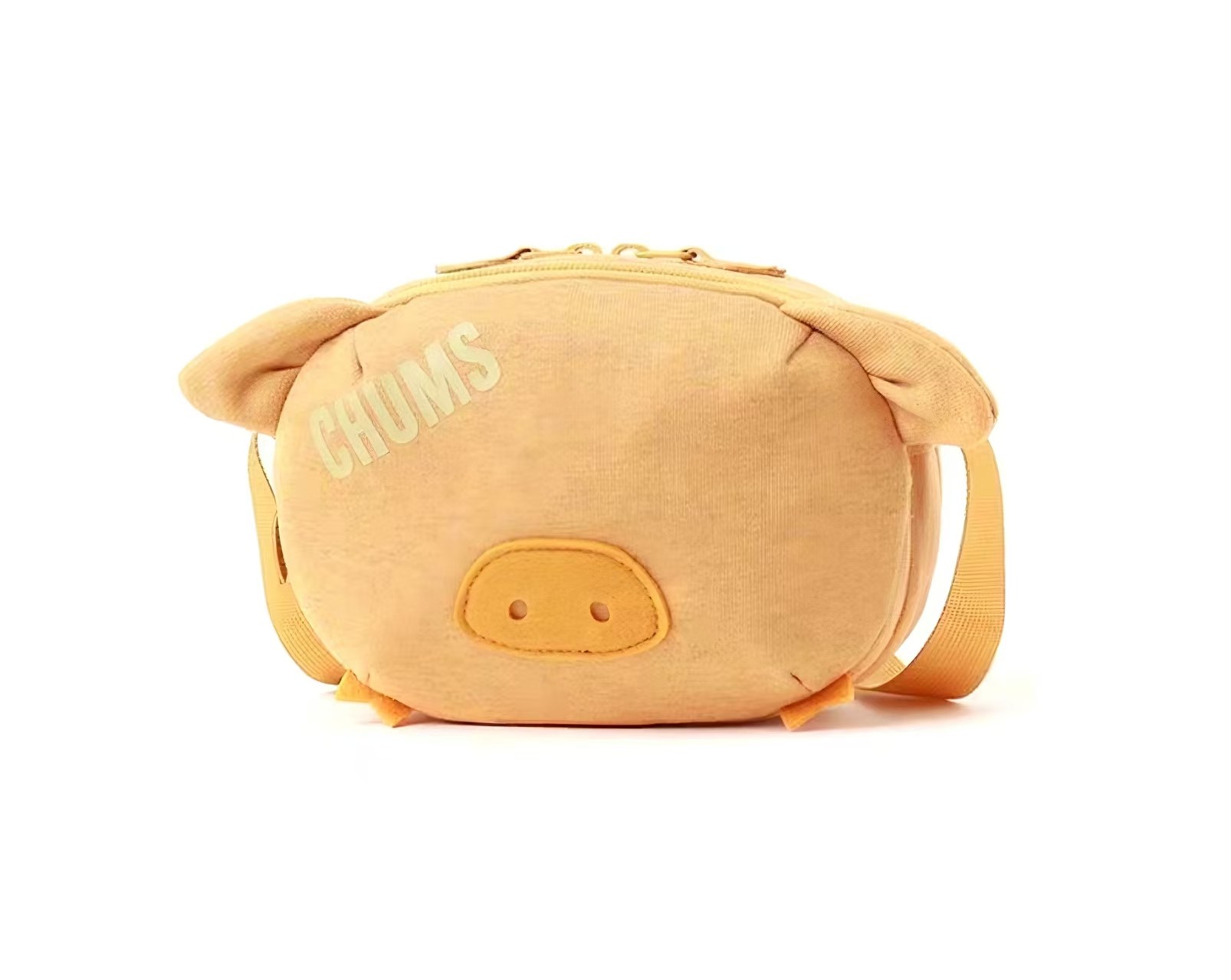 多口袋款小猪鼻单肩休闲风时尚小众品牌斜挎包纯色手拎包