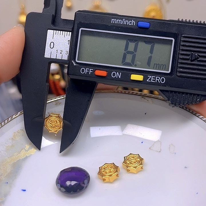 紫晶颈饰银S925镶嵌紫晶925镶嵌166