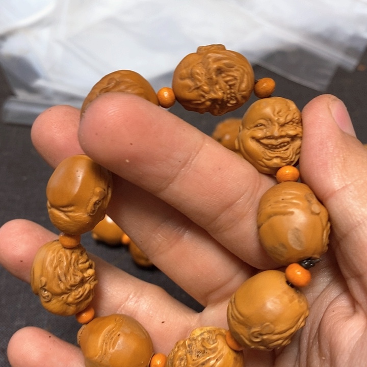 橄榄核手串/手链橄榄微瑕恶僧