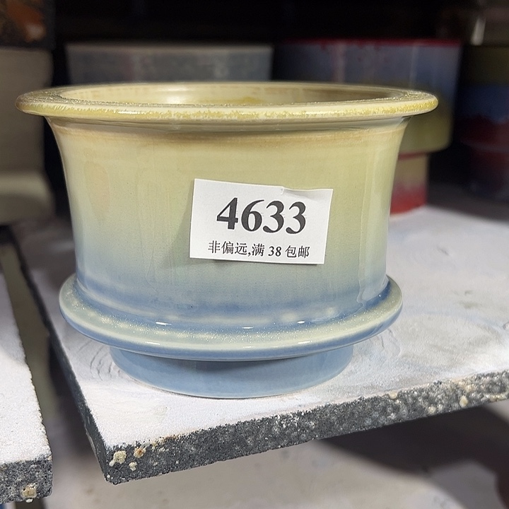 口10 手工花盆满30包邮