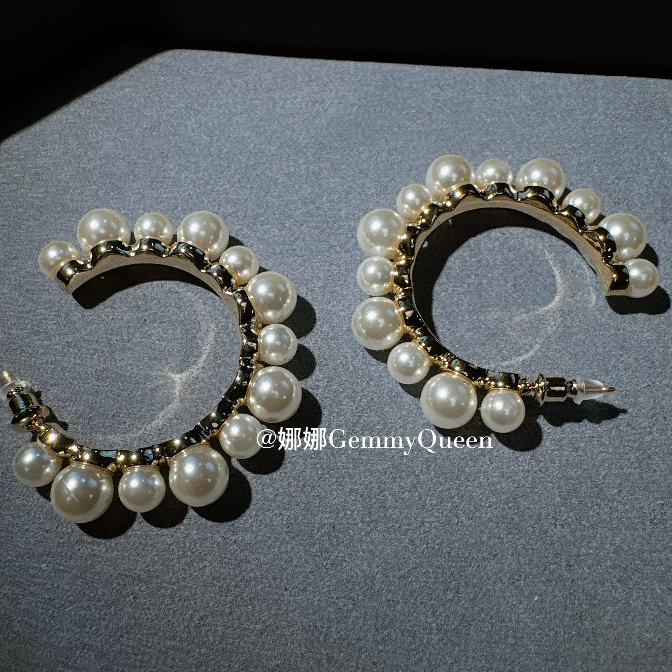 铜合金仿珍珠耳饰 娜娜GemmyQueen耳环GQ10499