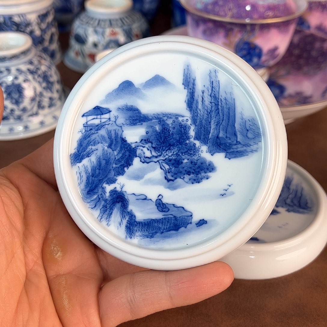 杯景德镇全手工手绘陶瓷