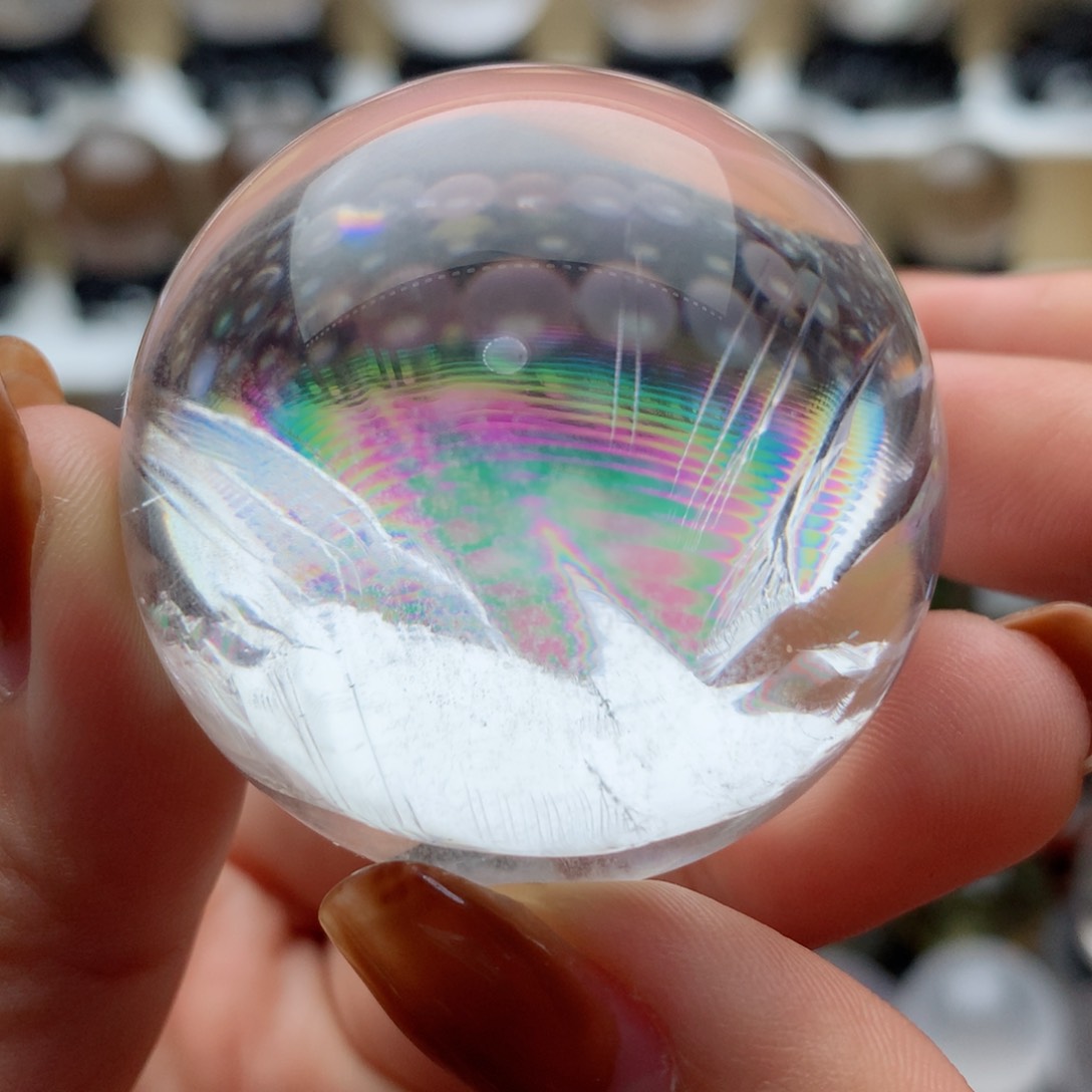 【闪购商品】水晶天然水晶球摆件未镶嵌