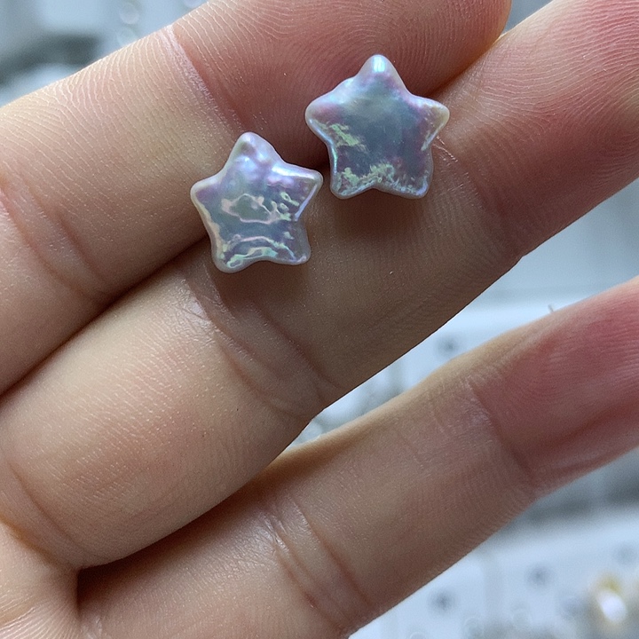 淡水珍珠巴洛克银S925镶嵌