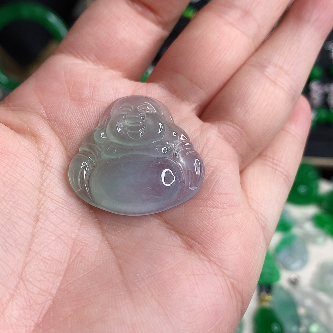 憨***⁰翡翠未镶嵌颈饰优化807