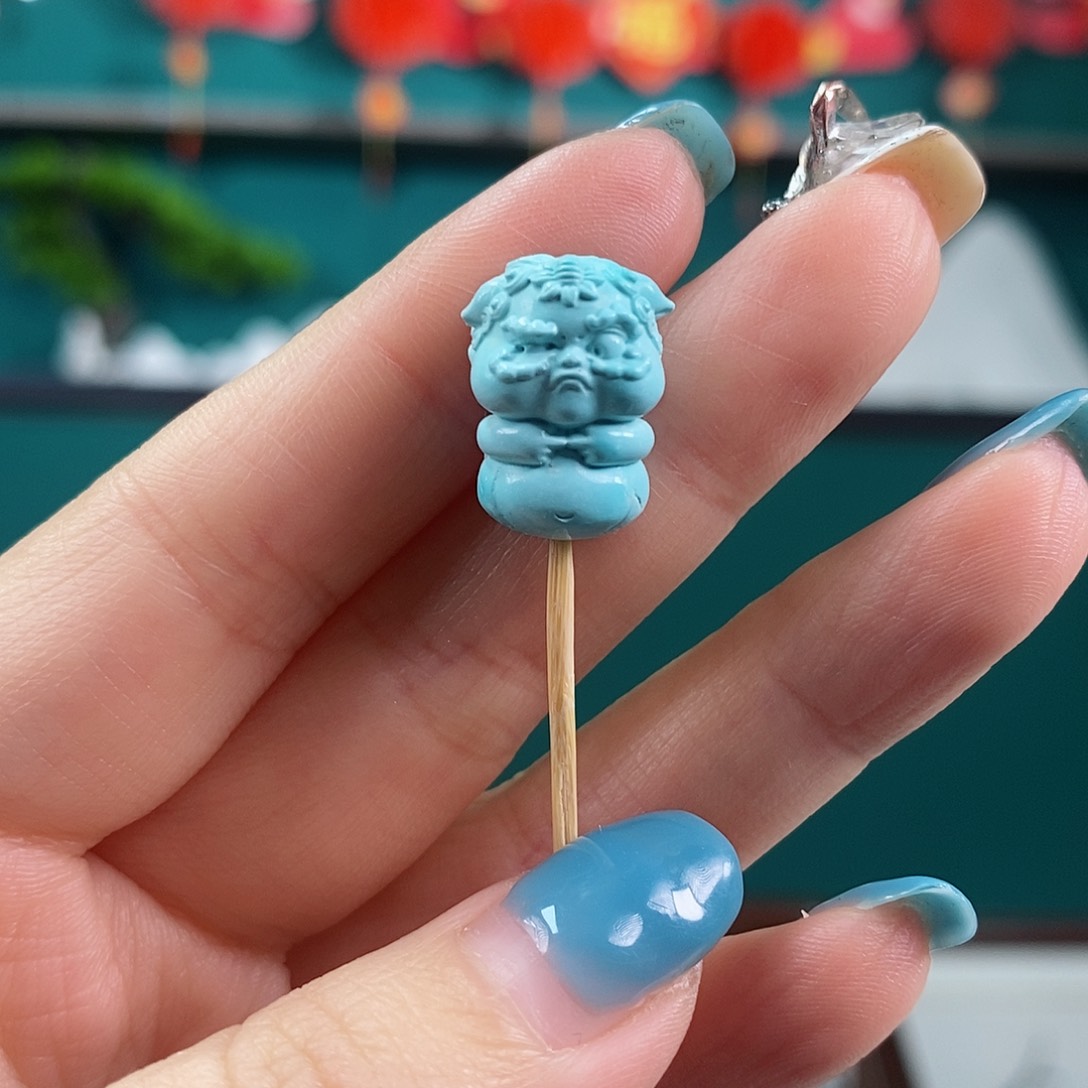 绿松石珠宝奇石未镶嵌