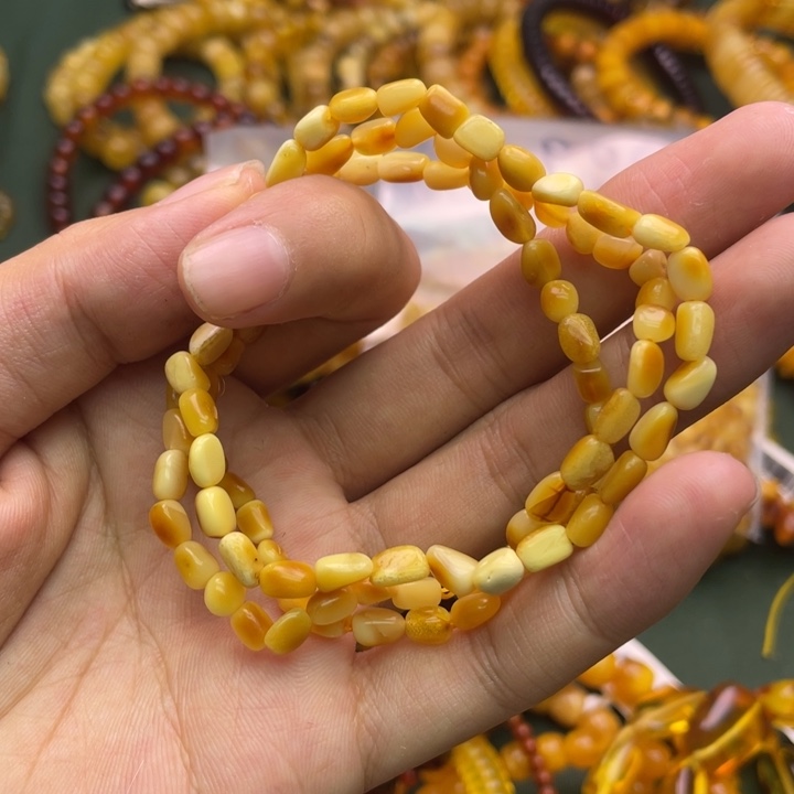 树脂六臻珠宝天然手串
