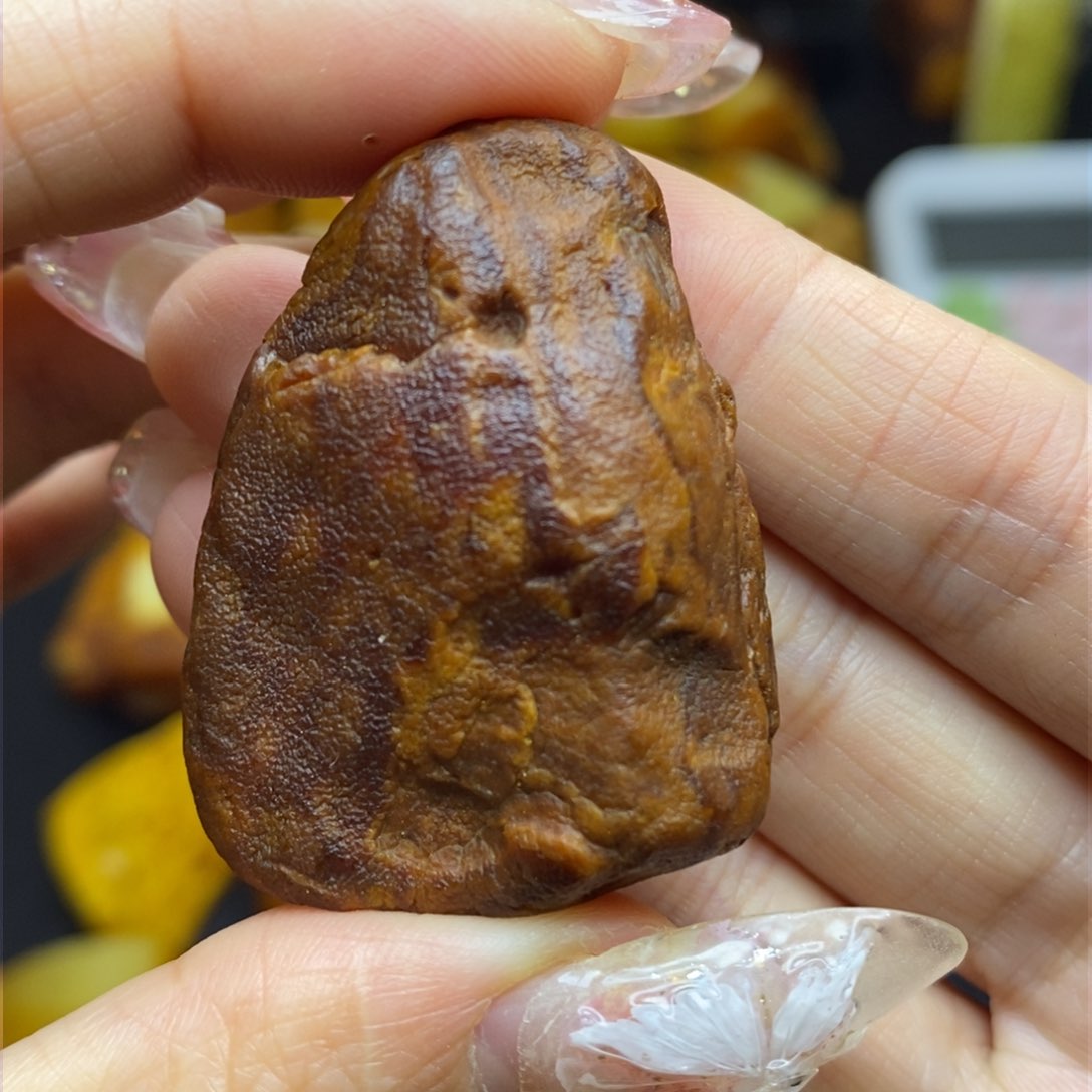 定制琥珀未镶嵌胖