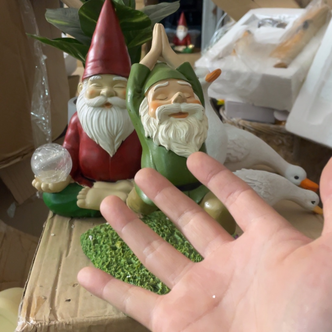 【闪购商品】树脂瑜伽地精摆件