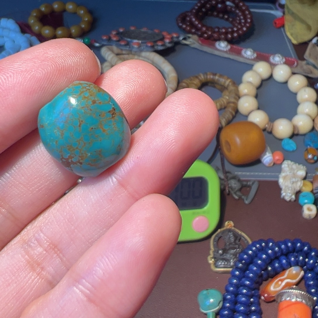 河***流琉璃吊坠（不含链）