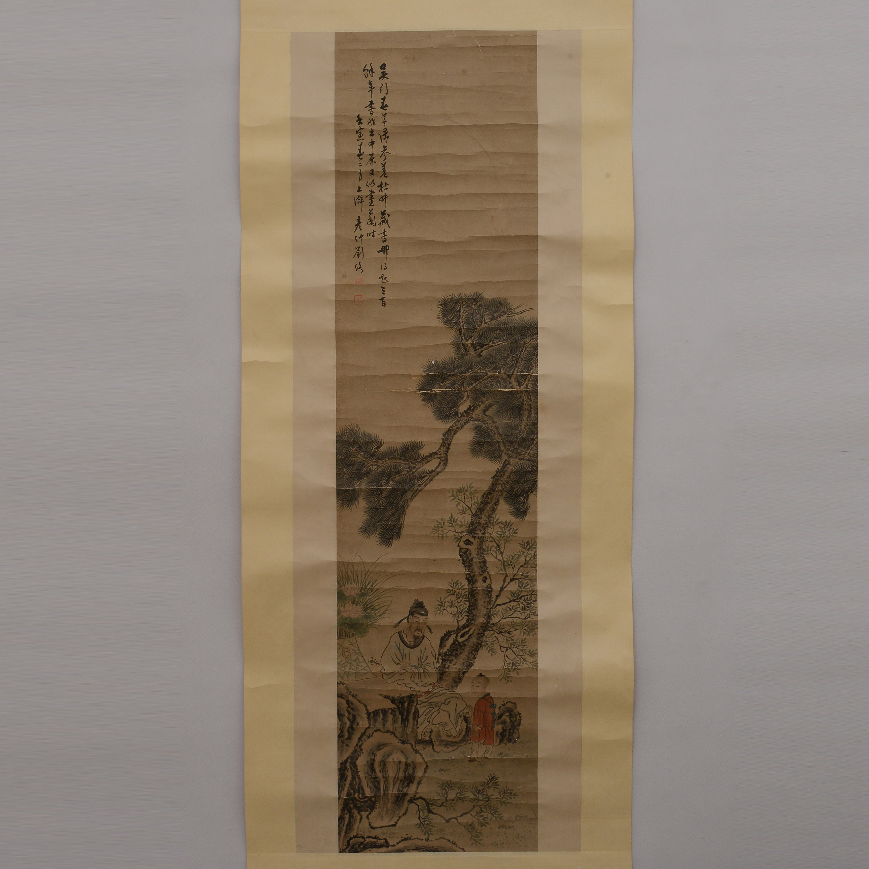 Lot349  当代  佚名字画       