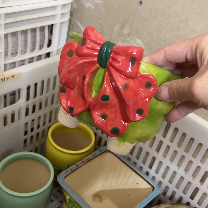 粗陶材质多肉花盆