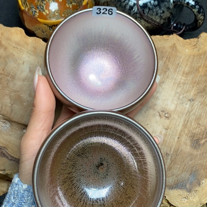 茶盏建窑建盏主人杯326微瑕
