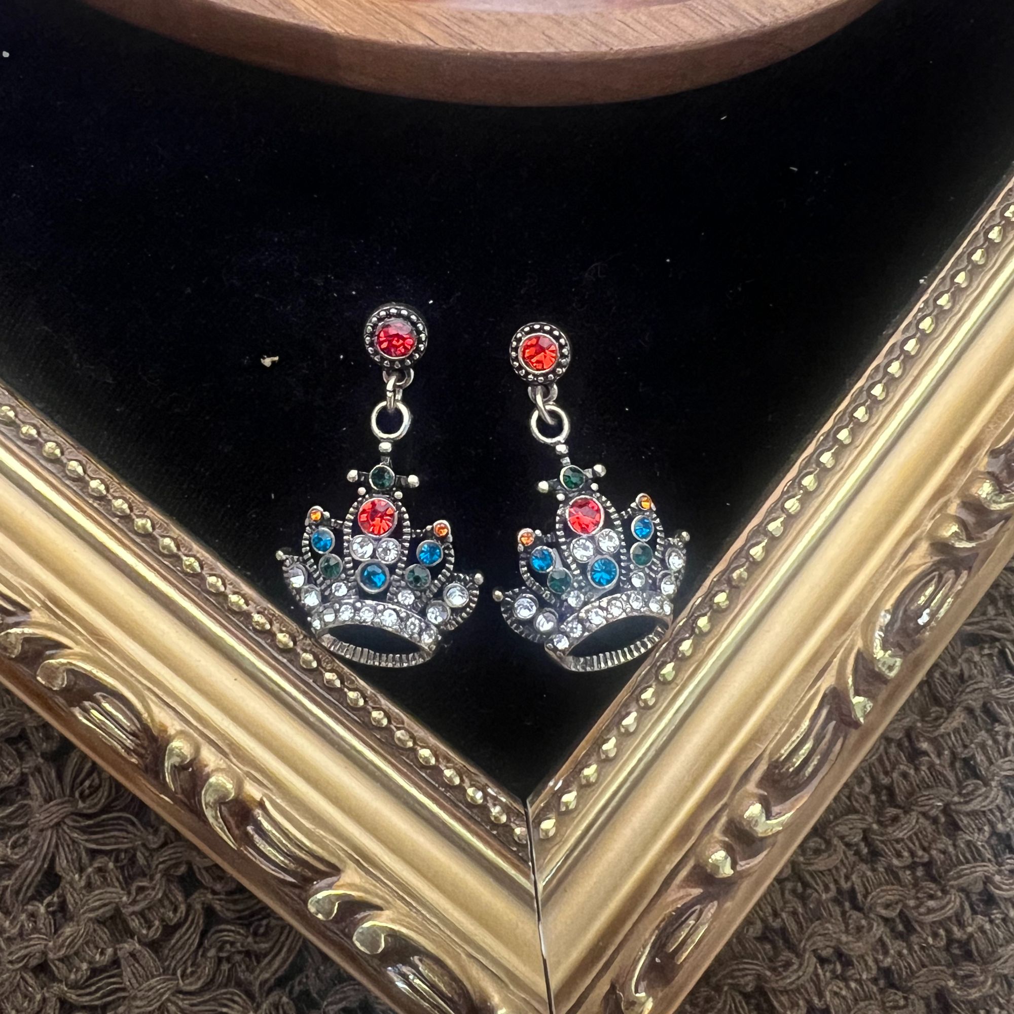 铜合金耳饰 薄雾少女风欧若假日风芭蕾风法式 648，