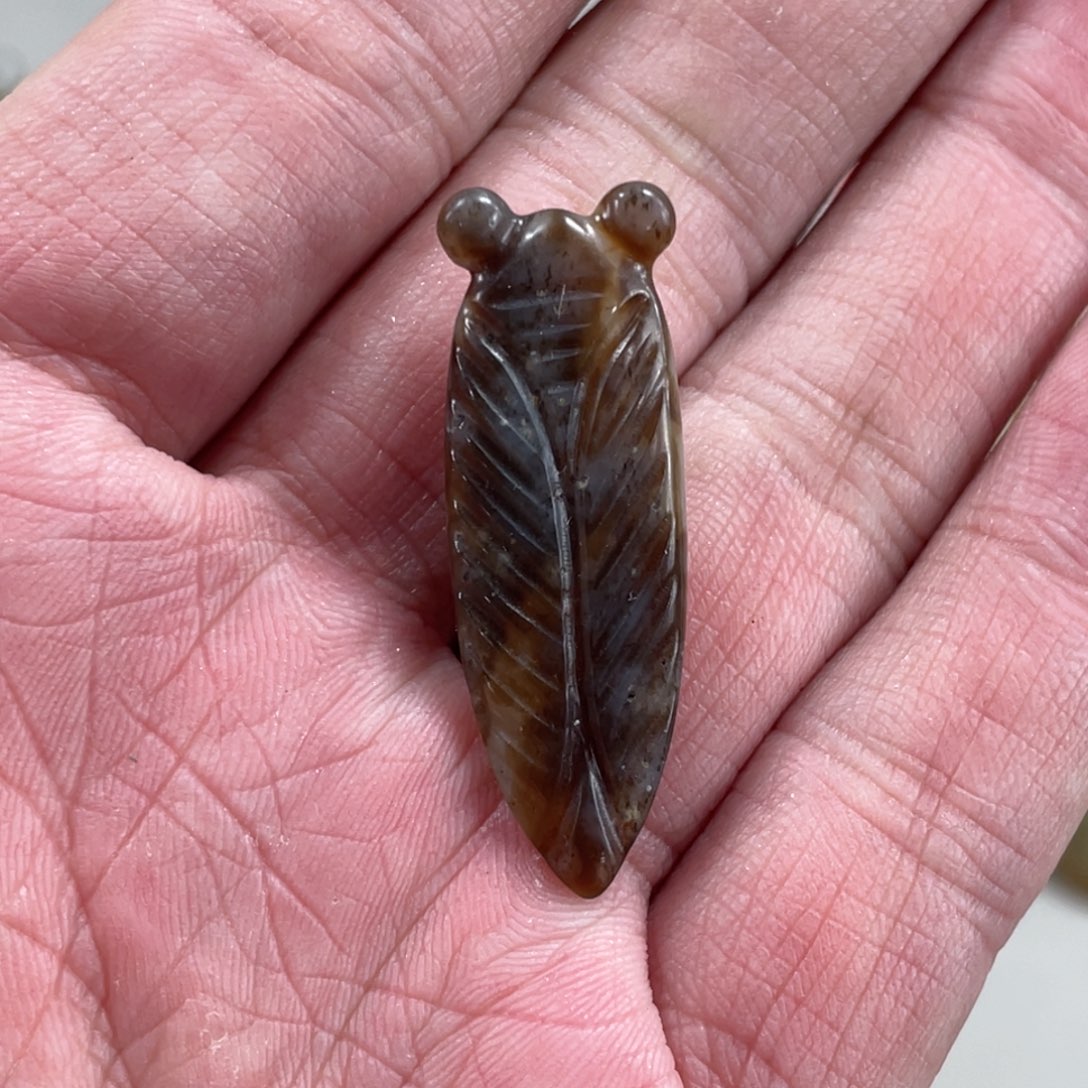 和田玉（糖玉）颈饰未镶嵌厚*