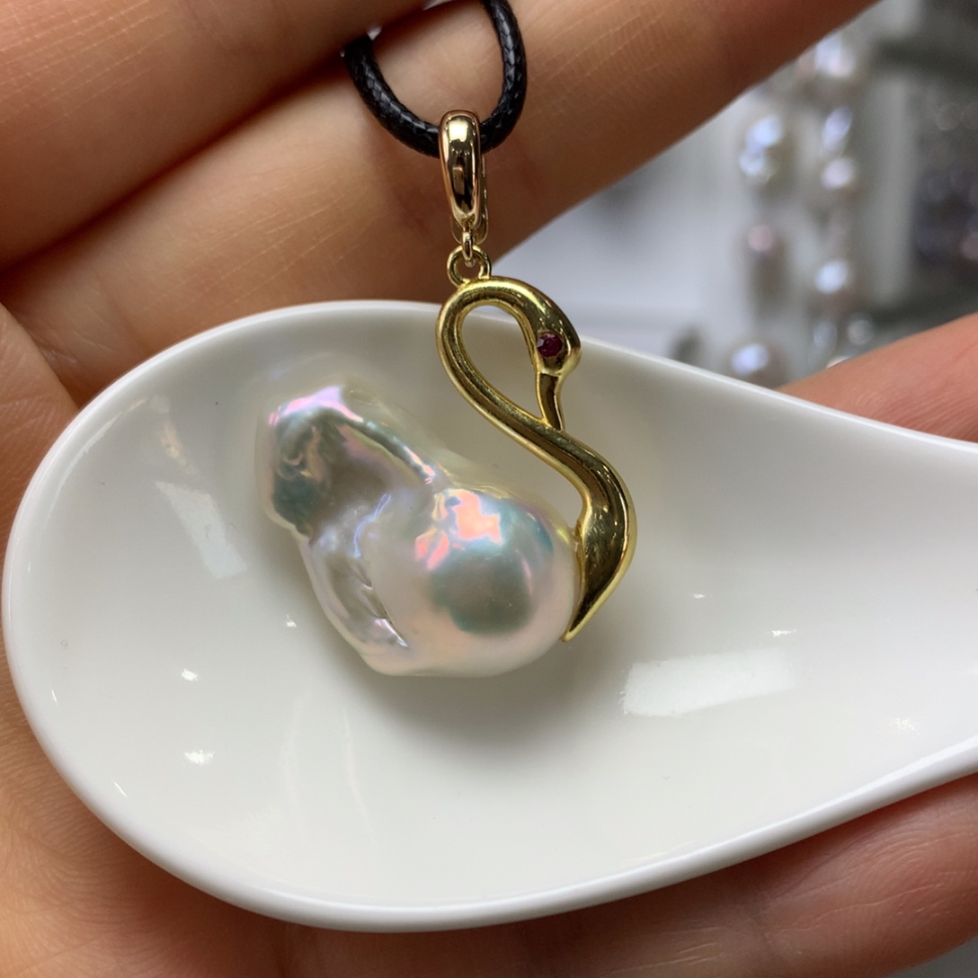 淡水珍珠未镶嵌颈饰