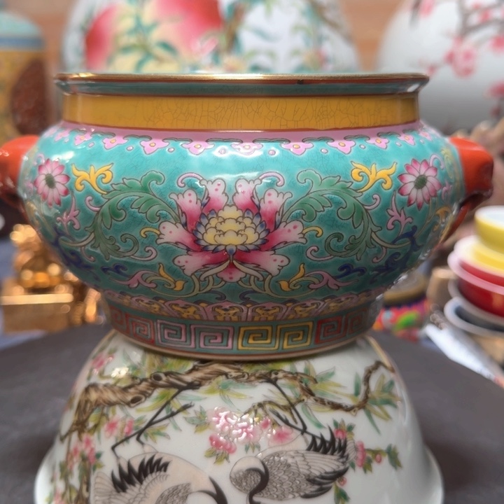 瓷片工艺品炉子666666