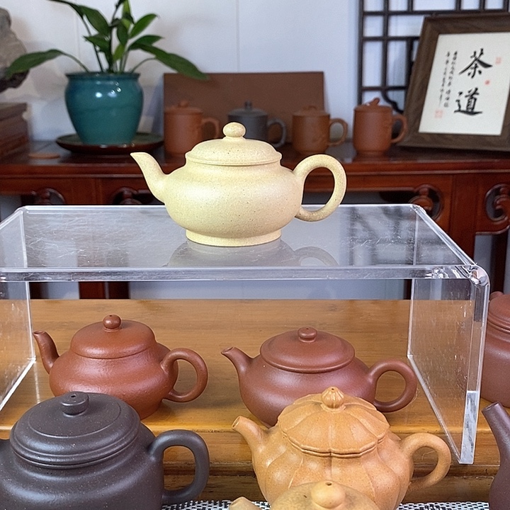 茶壶紫砂黄龙山本山段矮宫灯零添加