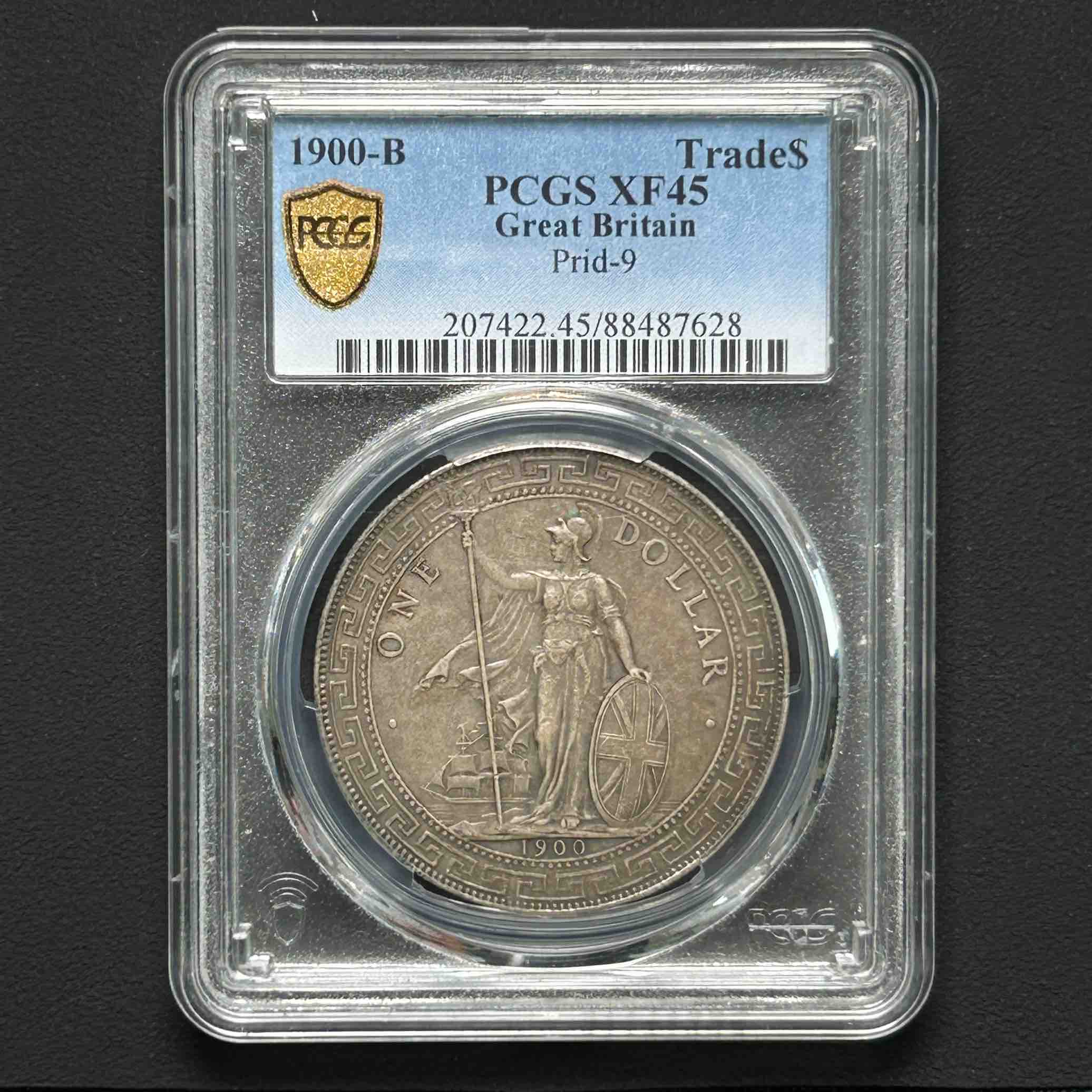 PCGS 站洋1900-B XF45 88487628 F