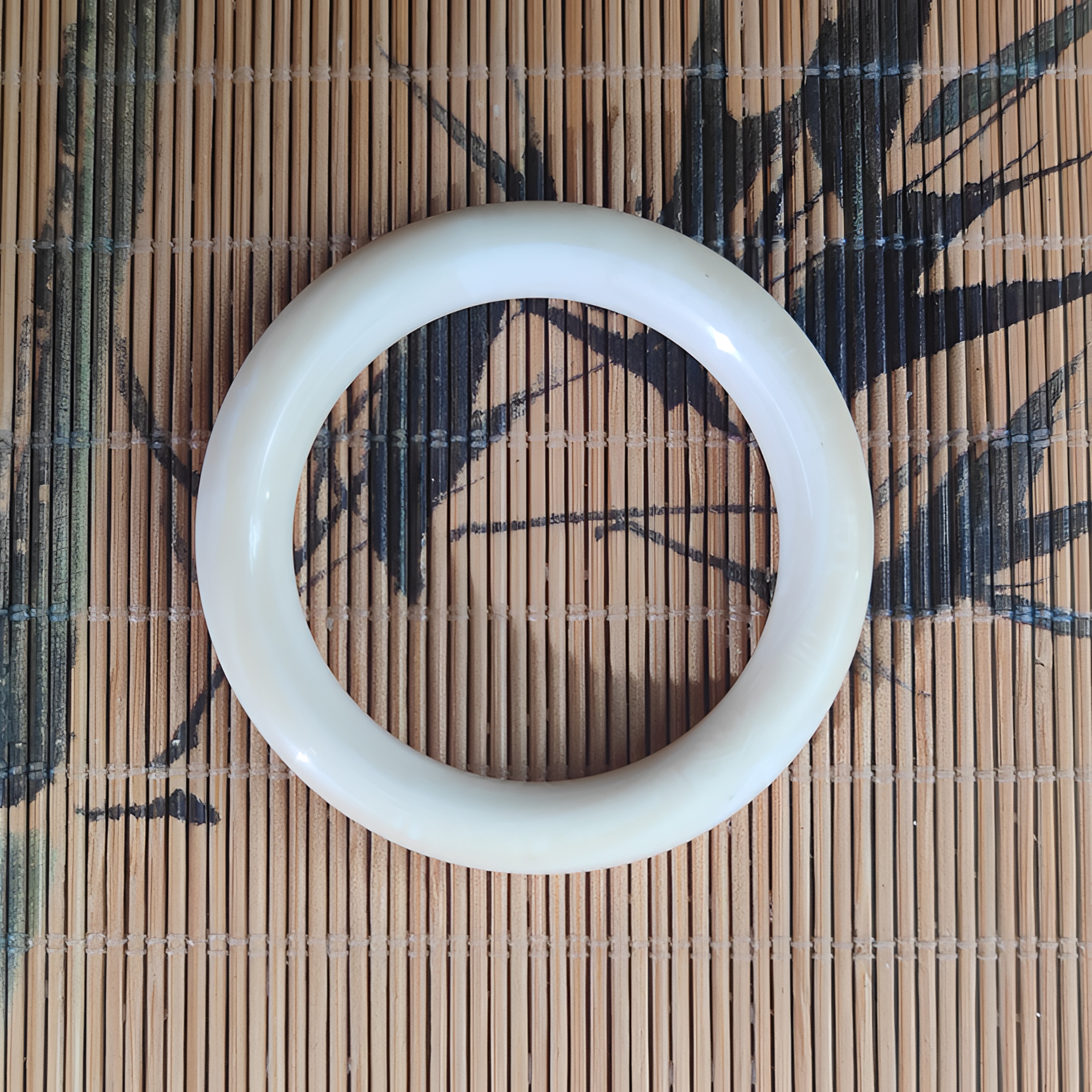 松山 天然猛犸牙 袈裟扣 支持复检