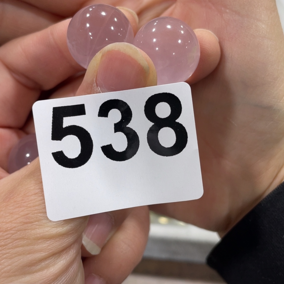 珠宝半成品未镶嵌水晶2个