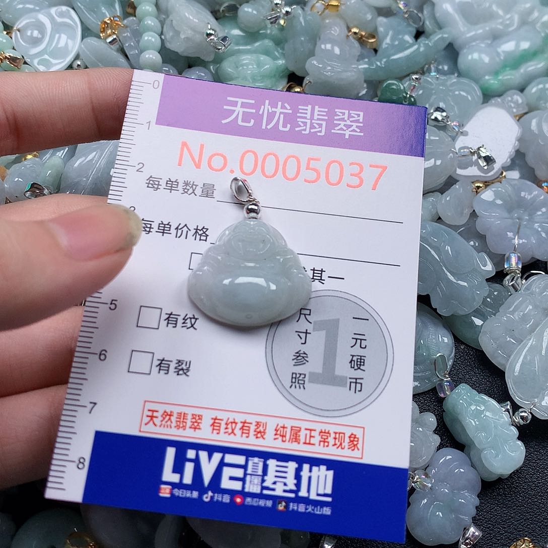 颈饰未镶嵌翡翠c