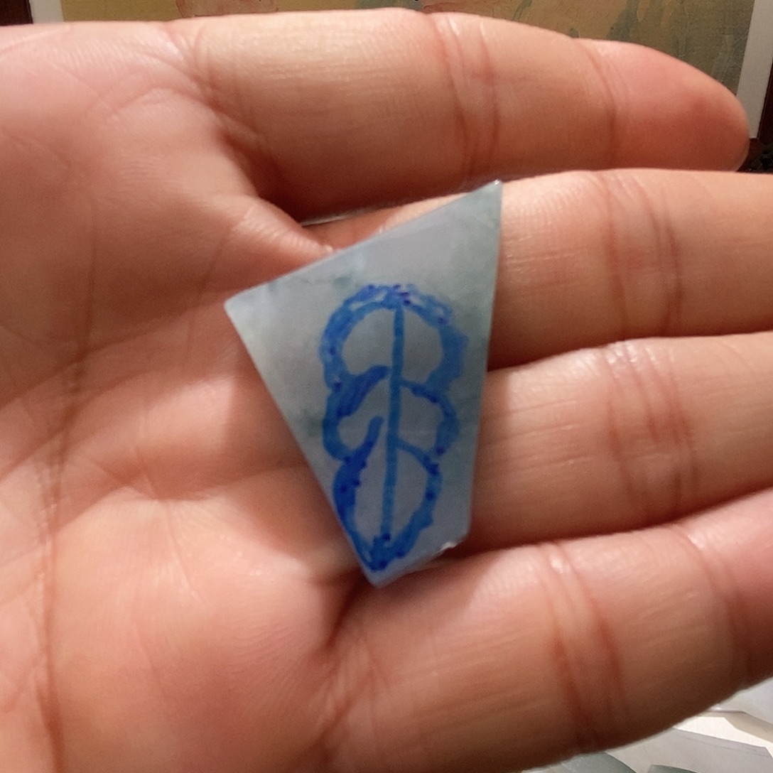 定制翡翠未镶嵌树叶