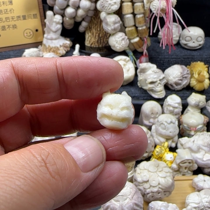 亖***糖非金属配饰鹿角雕刻补差价