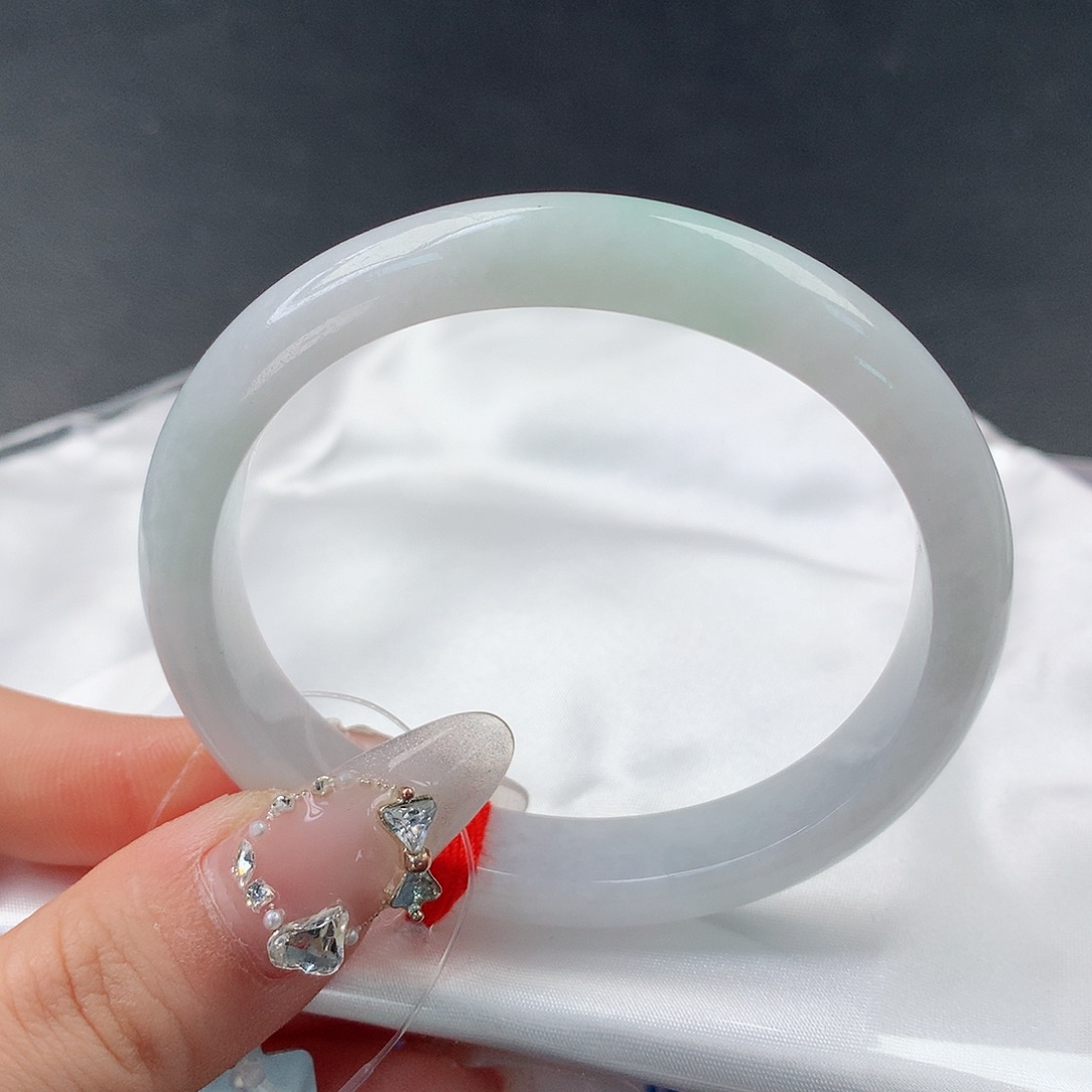 翡翠手镯未镶嵌0105贵妃55