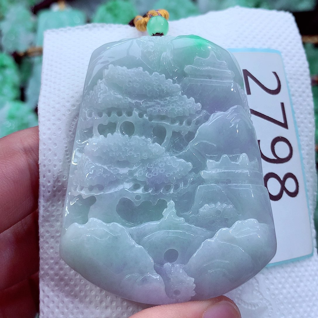 吊坠(不含链)未镶嵌翡翠