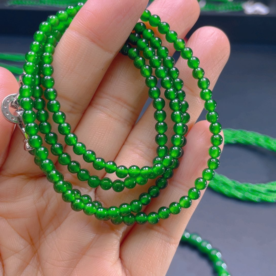 翡翠项链未镶嵌，1