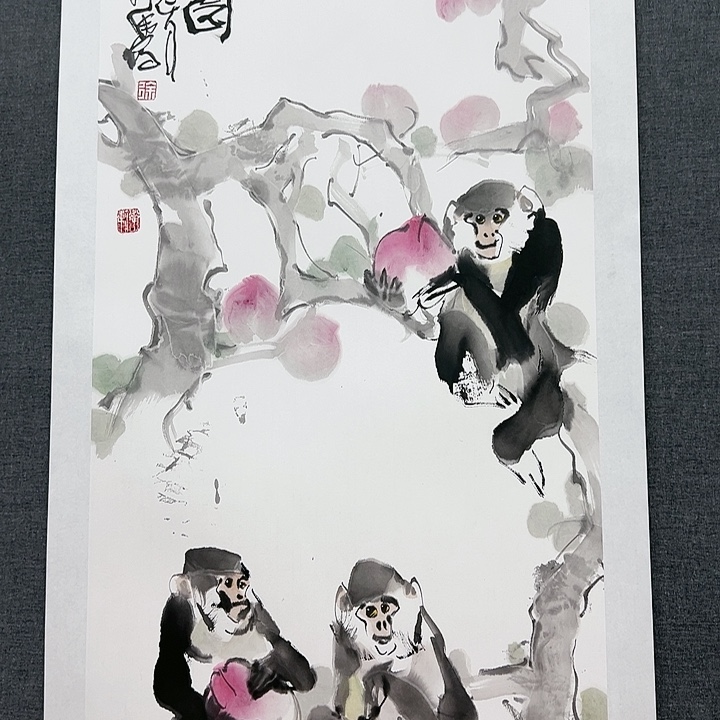 国画书画作品多次