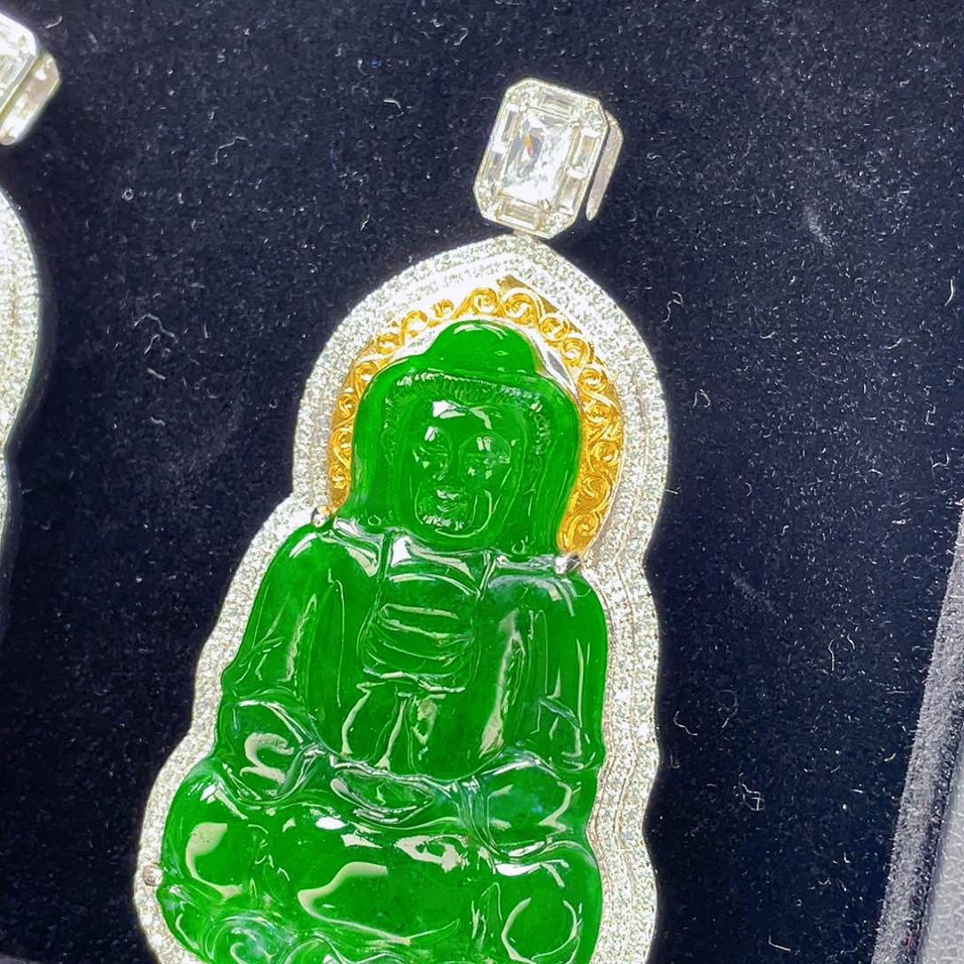 翡翠吊坠(不含链)未镶嵌