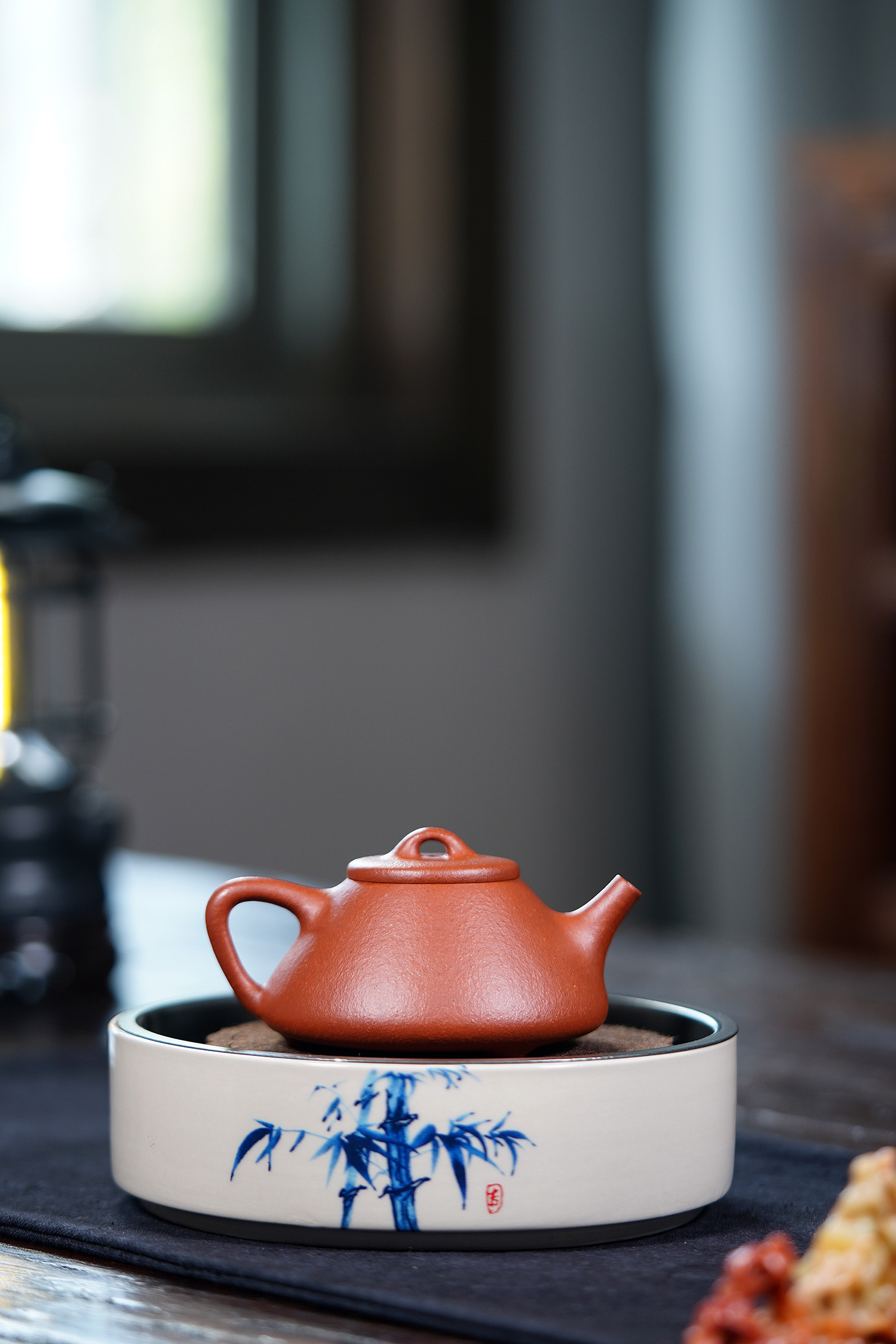 原矿大红泥 容量 160ml 半手精工 包浆快 不挑茶