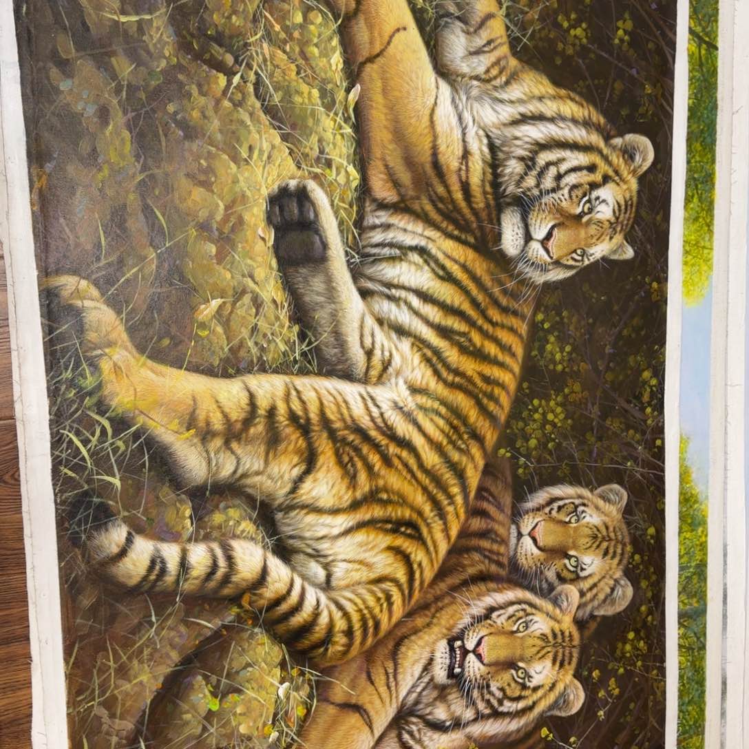 油画我也想要这样一