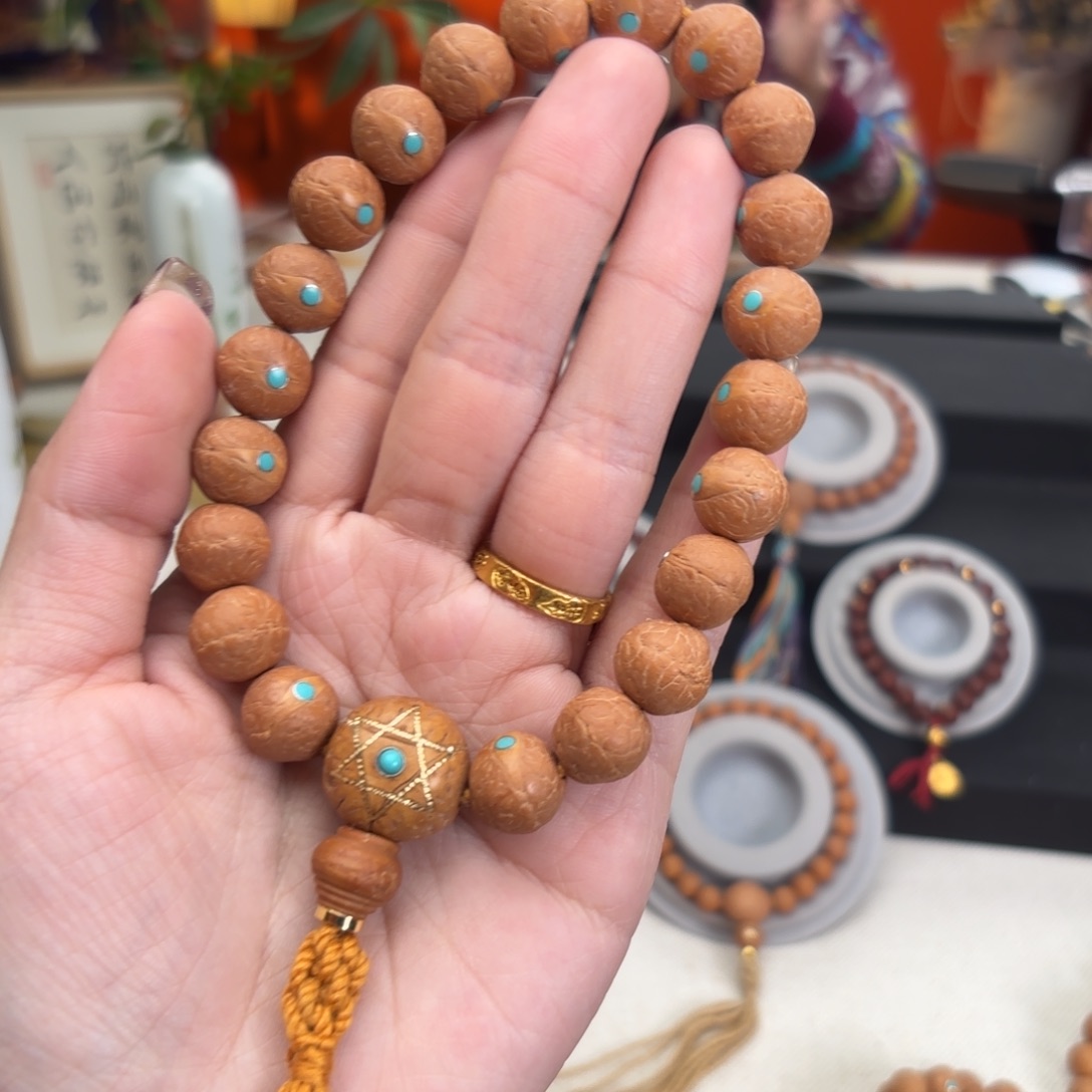 凤眼菩提吊坠12毫米松单圈