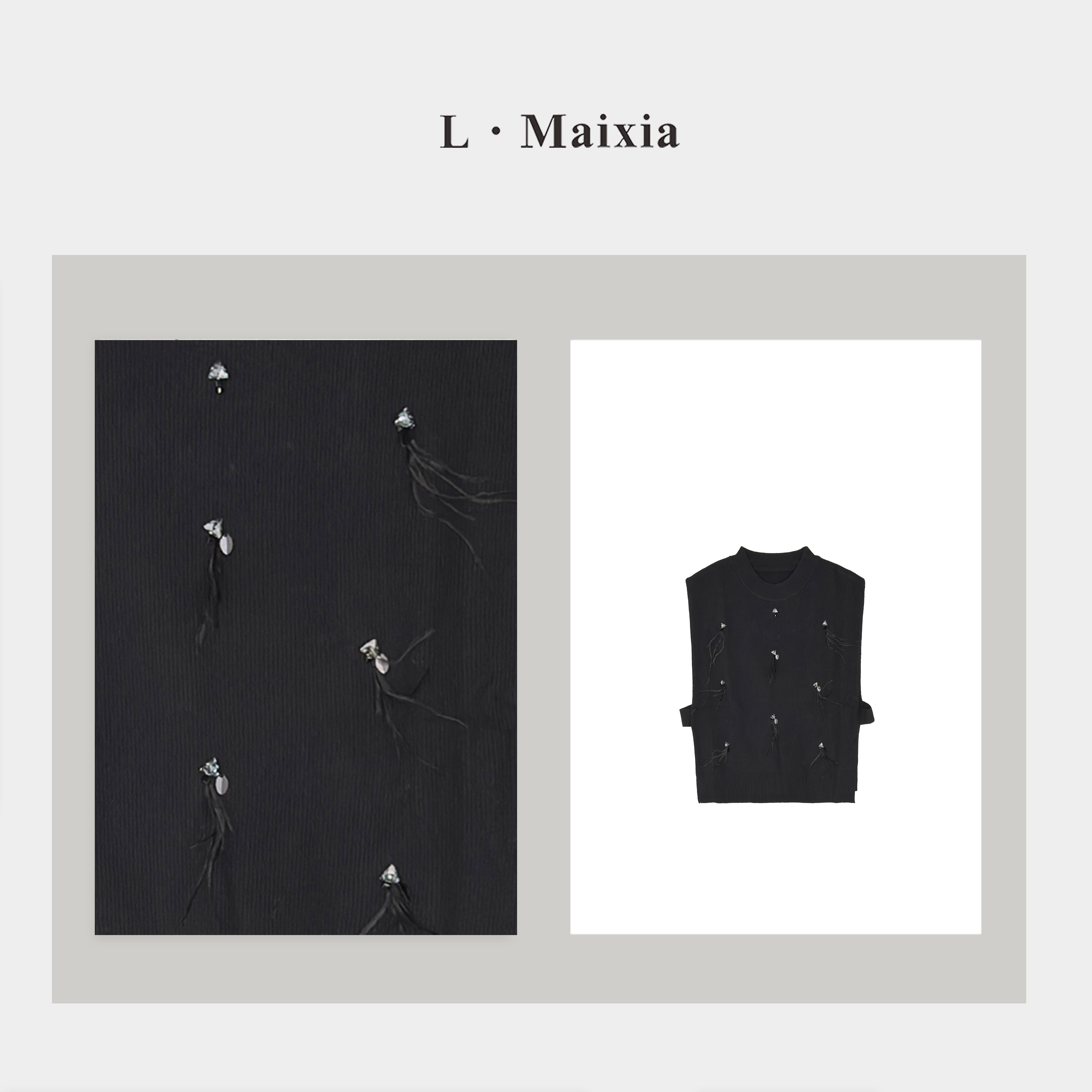 L.MAIXIA/露·玛莉先2025女士毛衫ZZ-27044