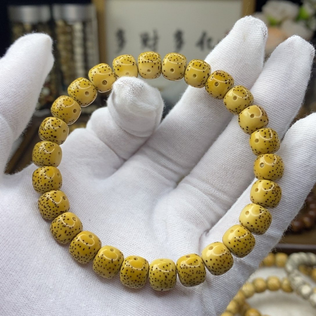 星月菩提手串银标款9/8原生态大眼睛月朗星稀