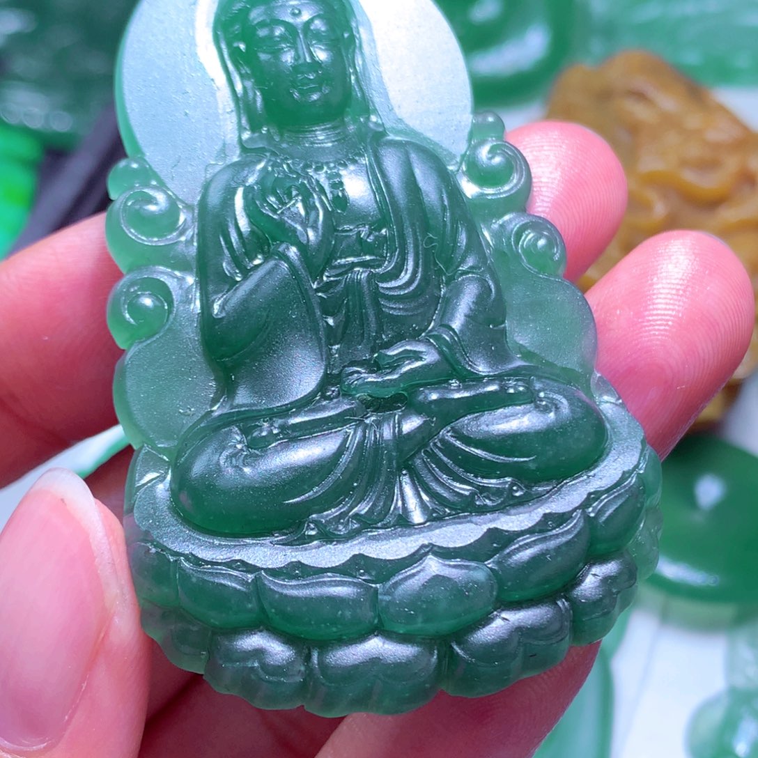 正***行定制翡翠未镶嵌天然